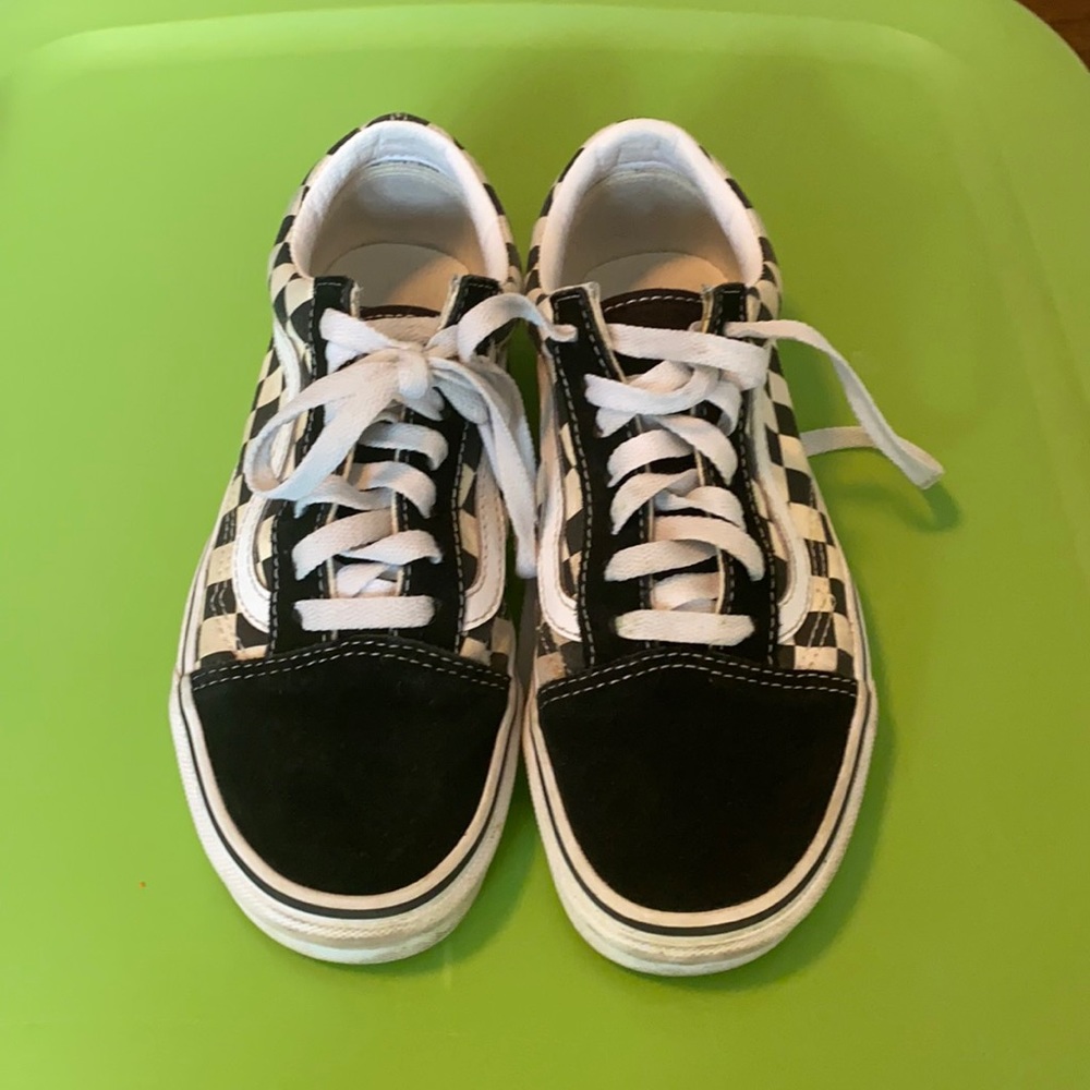 Checkered Vans